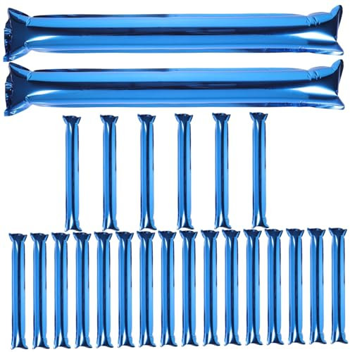 Zerodeko 24piezas Animadora Inflable Palos De Animación Para Conciertos y Fiestas Para Eventos Deportivos y Espectáculos