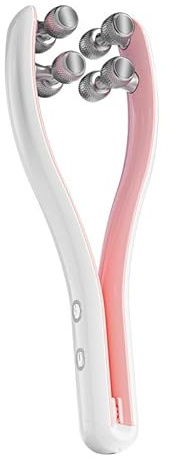 Doppelkinn Entferner Roller, V-face lifting gerät,3 EMS Modi Gesichtsmassagegerät,Doppelkinn Straffer zur Anti-Falten Abschied von großen und kleinen Gesichtern Gesichtsschlankheit