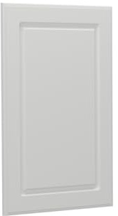 Vicco Küchenfront R-Line, Weiß Landhaus, 39.6 x 59 cm | Möbelfront für den Hängeschrank, passend für R-Line Küchenschränke zur einfachen Montage