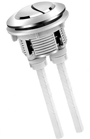 ZWWOGE Botón Cisterna WC Universal, Doble Descarga, Kit Repuesto Pulsador