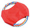 Frisbee - Cuerda de algodón para mascotas, cuerda de algodón para perro, lona de frisbee, juguetes interactivos de entrenamiento (color al azar)