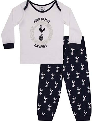 Tottenham Hotspur Baby Pyjamas Long Boys Kids Official Football Gift