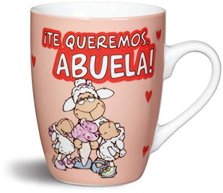 NICI Tasse Ich Liebe Dich, Oma, Porzellan, bunt, Einheitsgröße