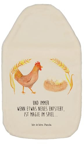 Mr. & Mrs. Panda Wärmflasche Huhn Stolz - Geschenk, Spruch, Wärmflaschenbezug, Henne, Landwirt, Bettflasche, Geburt, Hoftiere, Bauernhof, Landwirtin,