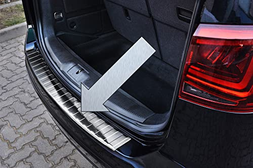 Spangenberg Edelstahl Ladekantenschutz passend für Seat Alhambra II Van Kombi ab Baujahr 06.2010- Art. 3235454