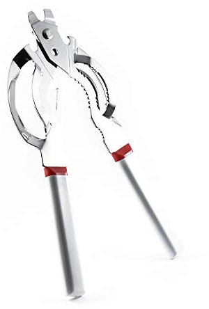 Apritutto, apriscatole, apribarattolo, acciaio inox, abs, 23x8x3 cm