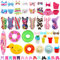Miunana 16 Accessori Per 11.5 Pollici 28 - 30 CM Bambola: 4 Abiti Vestiti Da Sirena + 4 Costumi Da Bagno + 3 PCS Ciabatte + 5 PCS Scarpe (Selezionati A Caso)