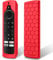 Fintie Silikon-Schutzhülle für Fire TV Stick 4K Max (2. Gen.)/Toshiba/Insignia/Pioneer/2-Serie/4-Serie/Omni Fire TV-Fernbedienung, rutschfest, stoßfest, Alexa Enhanced Sprachfernbedienung, Rot