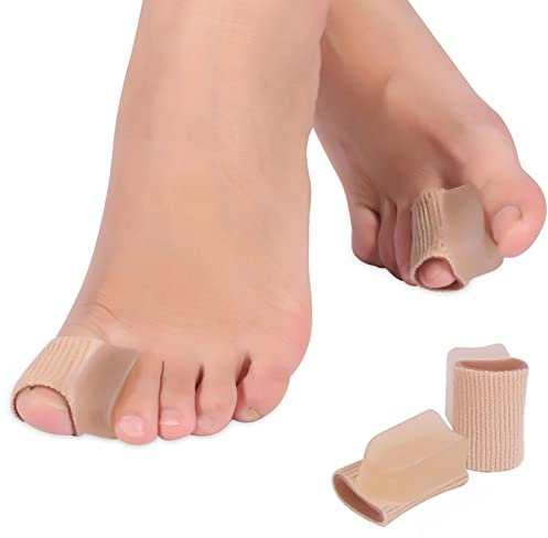 Bunion Corrector, Hammerzehenspreizer Gel Zehenglätter Corrector Zehenspreizer Hallux Valgus Korrektur Korrektoren für Frauen Männer Splint Big Toe Brace Straightener Vorfußpolster Kissenschutz