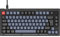 Keychron V1 Teclado Mecánico Personalizado con Perilla, Cablede 82 Teclas RGB Backlight QMK/Via Macro Programable, Hot Swappable Keychron K Pro Brown Switch para Mac Windows,Frosted Black