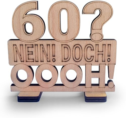Freutopia Geldgeschenke Verpackung für Geburtstag, Jubiläum - originelle Verpackungen für Geldgeschenke, kreative Jubiläumsgeschenke, witzige Geschenkideen, Geschenk für Männer und Frauen (60Louis)