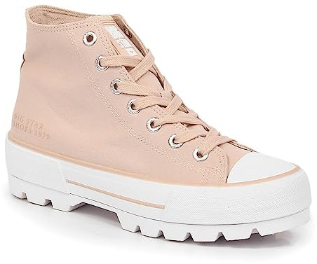 Big Star Nude Ankle Boots W Int1844, Damenstiefel, beige, 38 EU