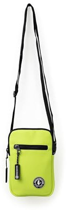 SCHIETWETTER Damen Mini Crossbag Norden, Umhängetasche klein, Handtasche, Schultertasche, Messenger-Bag chic, wasserabweisend & pflegeleicht lime OS