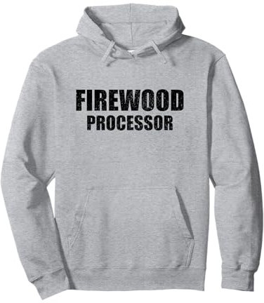 Firewood Processor Funny Chainsaw Dad Pullover Hoodie