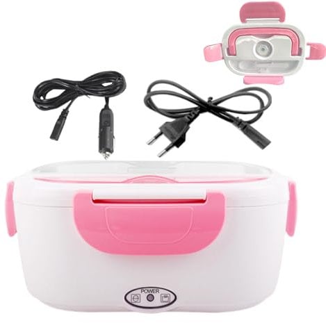 Heated Lunch Boxes for Adults - Leakproof Heatable Food Warmer Heatable Lunch Box - Portable Food Warmer Lunch Box Lunch Heater with Handle for Companies Trucks