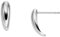 Skagen Women's Stainless Steel Push Back Earrings Blasses Silber,6.6Lx6.6Wx2.5Hcm