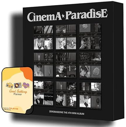 ZEROBASEONE CINEMA PARADISE Album [Random ver. (Digipack ver.)]+Pre Order Benefits+BolsVos Exclusive K-POP Inspired Digital Merches