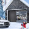 YSXXIAN Magnetic Thermal Insulated Door Curtain, 8 * 7FT Garage Door Screen for Winter, Thicker Oxford Fabric Garage Door Insulation Kit Garage Cover Window Insulation Kit for Door