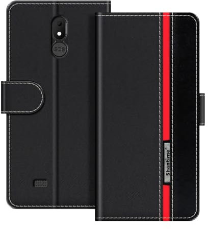 Compatibile con Brondi Amico Vero 4G Flip Cover, Fibbia Magnetica Multicolore Business PU Custodia per telefono in pelle con slot per schede, per Brondi Amico Vero 4G 5.7