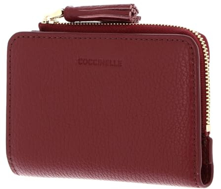 Coccinelle Leder Geldbörse Tassel Wallet Ribes Beere