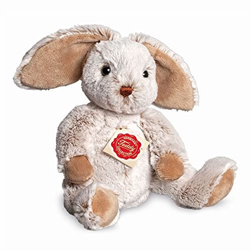 Teddy Hermann 93853 Schlenker-Hase 25 cm, Kuscheltier, Plüschtier mit recycelter Füllung