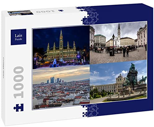 Lais Puzzle Collage Wien 1000 Teile