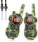Ryaco 2X Walkie Talkies Set Kinder Funkgeräte 1-3KM Reichweite 8 Kanäle mit Hintergrundbeleuchteter LCD-Taschenlampe Walki Talki Kinder Spielzeug für Abenteuer im Freien, Camping, Wandern