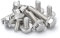 BOZONLI Edelstahl Sechskant Kopf Flansch Schrauben Scheibe Befestigungen M12×30mm,2 pcs