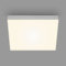 Briloner Leuchten - LED Deckenlampe rahmenlos, LED Deckenleuchte, Aufbauleuchte, warmweiße Farbtemperatur, 287x287x36 mm, silberfarbig, Silber