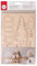 Rayher Holzbausatz Schlitten mit Wichtel, Holz FSC zertifiziert, natur, 11,5 x 5 x 16,5cm, Set 12-tlg, Holzdekoration Weihnachten, zum Basteln und Bemalen, 46671505, Beige