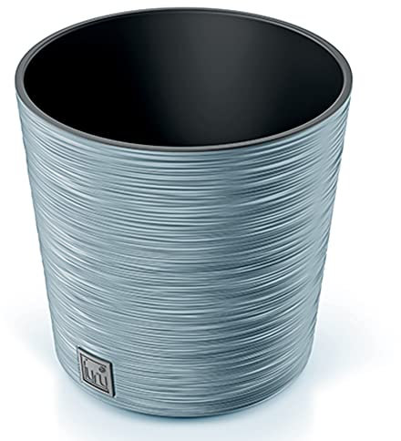 Pot de fleurs avec reserve d´eau 15 L gris galet - FURU