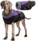 Wasserdichter Hundemantel Winter Warme Hundejacke, Hundebekleidung Outfit für kleine mittel große Hunde, Hundepullover mit Sicheren Reflexstreifen für Labrador Chihuahua Französische Bulldogge