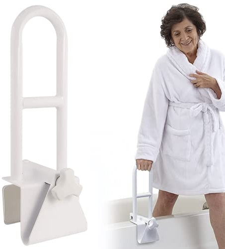 OrtoPrime Asa bañera Adultos y Niños - Agarraderas baño - Asidero para Baño - Barra ducha - Agarrador ducha Personas Mayores - Asidero Bañera Adultos - Apoyo Bañera - Asa de SEGURIDAD para Baño