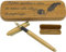 Amore Legno Sforza Penna Stilografica Elegante, Idee Regalo Uomo e Donna, Regali Laurea Compleanno con Frasi Motivazionali, Scatola in Legno di Bamboo (A)