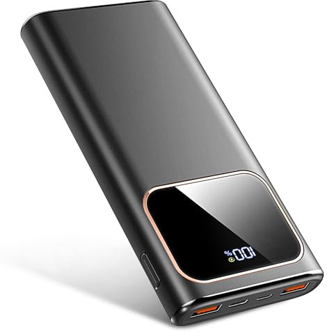 Power Bank 10000mAh Power Bank USB C Input & Output Powerbank
