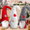 ZZXLOPEZ Weihnachtswichtel, 3 Stücke Handgemachte Weihnachtswichtel 29cm Hoch, Schwedische Weihnachten Deko Wichtel, Weihnachtszwerg Puppe für Kamin, Haus,Garten Tisch, Familie Weihnachten Dekoration