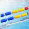 Schwimmende Sicherheitstrennleine für Schwimmbecken, 3,3 bis 60 Fuß langes Anti-Wellen-Sicherheitsseil für Schwimmbecken, schwimmende Sicherheitsleine für eingebaute Pools (Nylon, 6 m 20