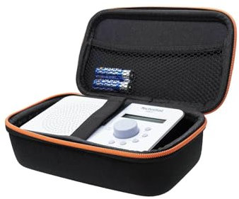 caseroxx Eva-Schutztasche passend für Technisat Viola 2 Radio Aufbewahrung und Transport