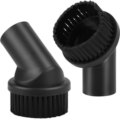 TOSAVGA 2 Pièces Brosses à Poussière 35 mm, Brosse Aspirateur Universel, Brosses d'Aspirateur Premium, Accessoires Aspirateur, Brosse à Poussière Aspirateur pour la Plupart des Marques