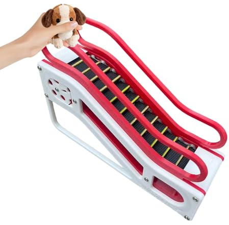 Pruojhw Mechanische Treppe, realistisches Spielzeug, manuell, drehbar, 3D-Druck, mechanische Treppe, Nachahmungsspiel mit Vorlage, für Rollenspiel, Kindergarten, Schule, Klassenzimmer, Krippe zu Hause