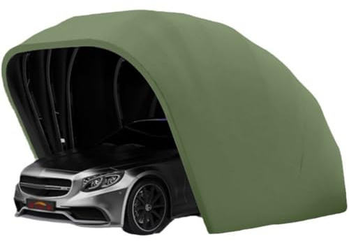 Faltbare einziehbare Carport-Markise – strapazierfähiger, winddichter und schneefester Unterschlupf für Outdoor-Garagenschutz