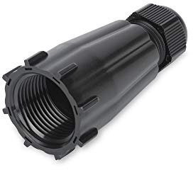 DIGITUS Außenkabel Bausatz - Kabeldurchmesser bis 9mm - IP67 Staubdicht & Wasserdicht - DN-IND-C Serie - Schwarz