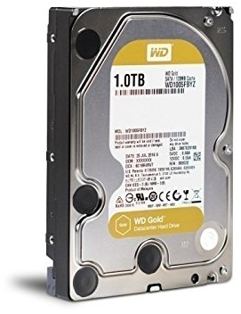 'wd1005fbyz Western Digital, Disque dur, 3,5, SATA 6 Go/s, 1 To, 7200 tr/min, cache 128 Mo, 24/7 Capteur d'Exploitation, R/V