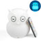 bblüv - Hibü - Veilleuse Rechargeable Pour Bébé Et Enfants Avec Télécommande, Lampe De Chevet Portable En Silicone Pour La Chambre Des Tout-Petits - Lumière LED Multicolore Blanc 1 Unité (Lot de 1)