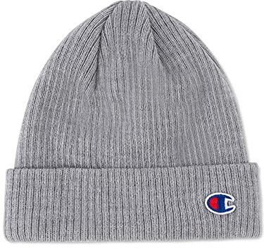 Champion Herren Men's Winter Beanie-Mtze, Grau meliert, Einheitsgröße