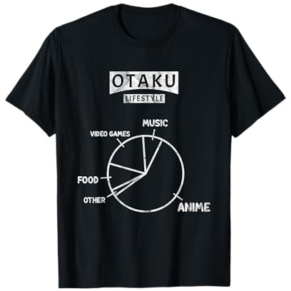 Otaku Lifestyle Lustiges Anime Manga Ecchi Cosplay T-Shirt T-Shirt