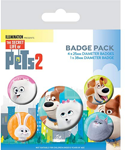 Secret Life of Pets 2 (For Pet's Sake Badge Pack