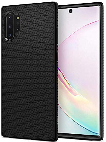 Spigen Liquid Air Case Compatible with Note 10 Plus - Matte Black