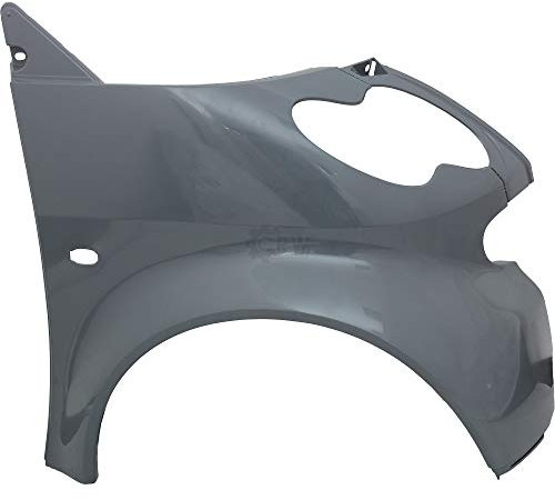 Diederichs Kotflügel Fender vorne rechts für Smart Bj. 01.04-12.05 Fortwo Coupe, Grau, Metall, Auto, Custom