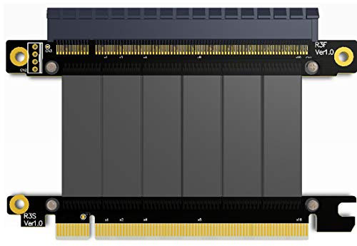 ADT-Link PCI-E X16 a 16X 3.0 da maschio a femmina Cavo di prolunga Scheda grafica Scheda computer Chassis PCI Express Extender Ribbon 128G / Bps (R33SF 5CM)